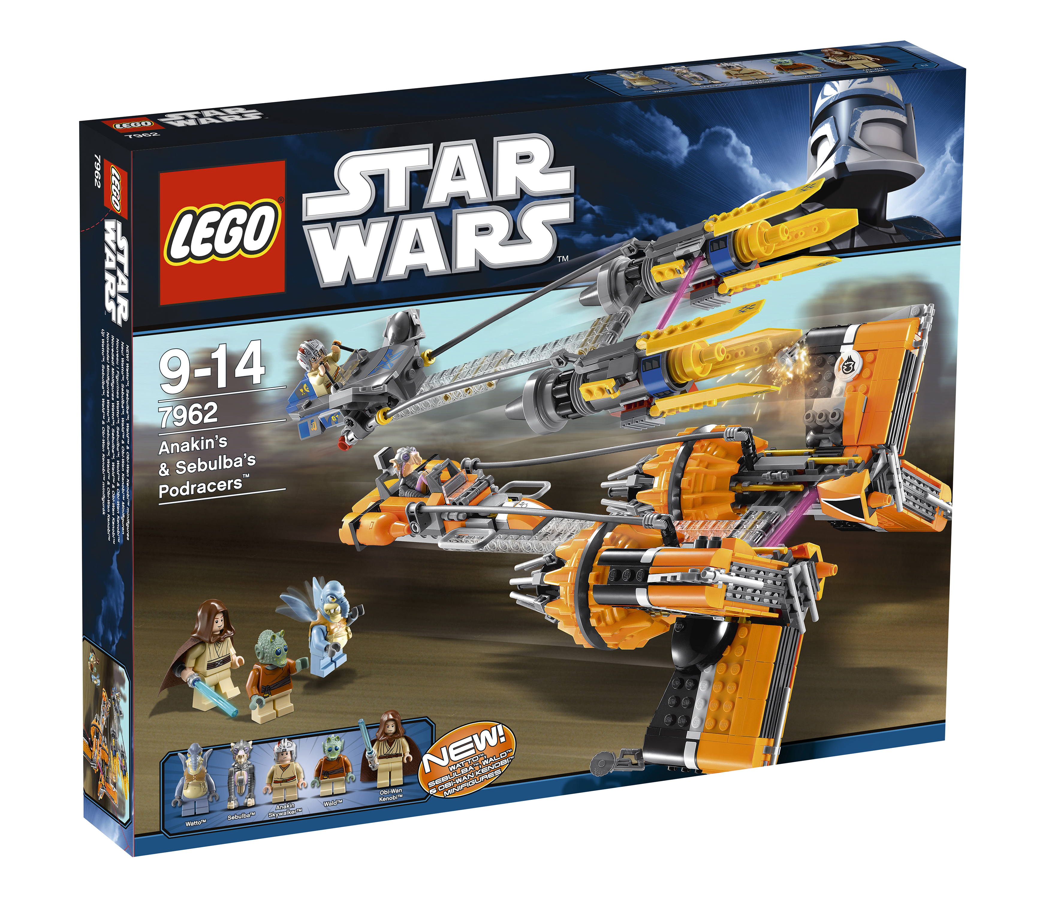 それぞれのベ－スボ－ル 7962 Anakin's and Sebulba's Podracers | Brickipedia | Fandom