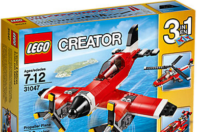 Lego creator propeller plane 31047 2025