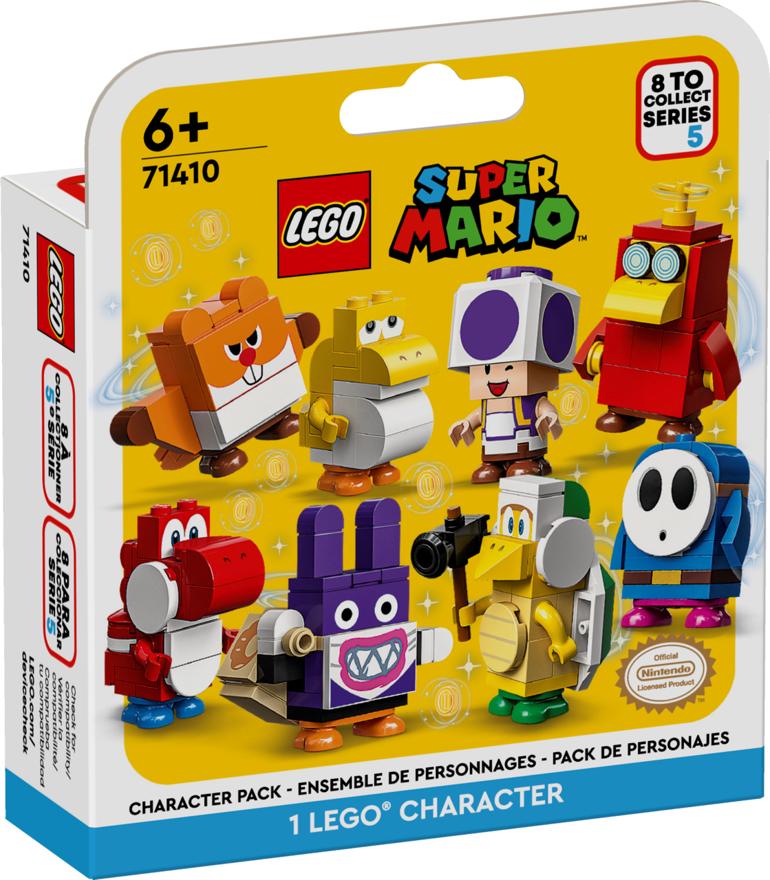 LEGO Super Mario Character Packs – Series 4 71402 Building Kit; Collectible  Gift Toys for Kids Aged 6 and up to Combine with Starter Course Playsets