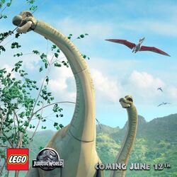 Lego long online neck dinosaur