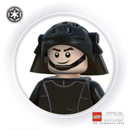 Jeton personnage dans La Saga Skywalker, identifié comme soldat de la flotte impériale