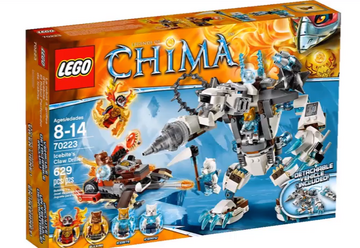 Lego chima deals icebite's claw driller
