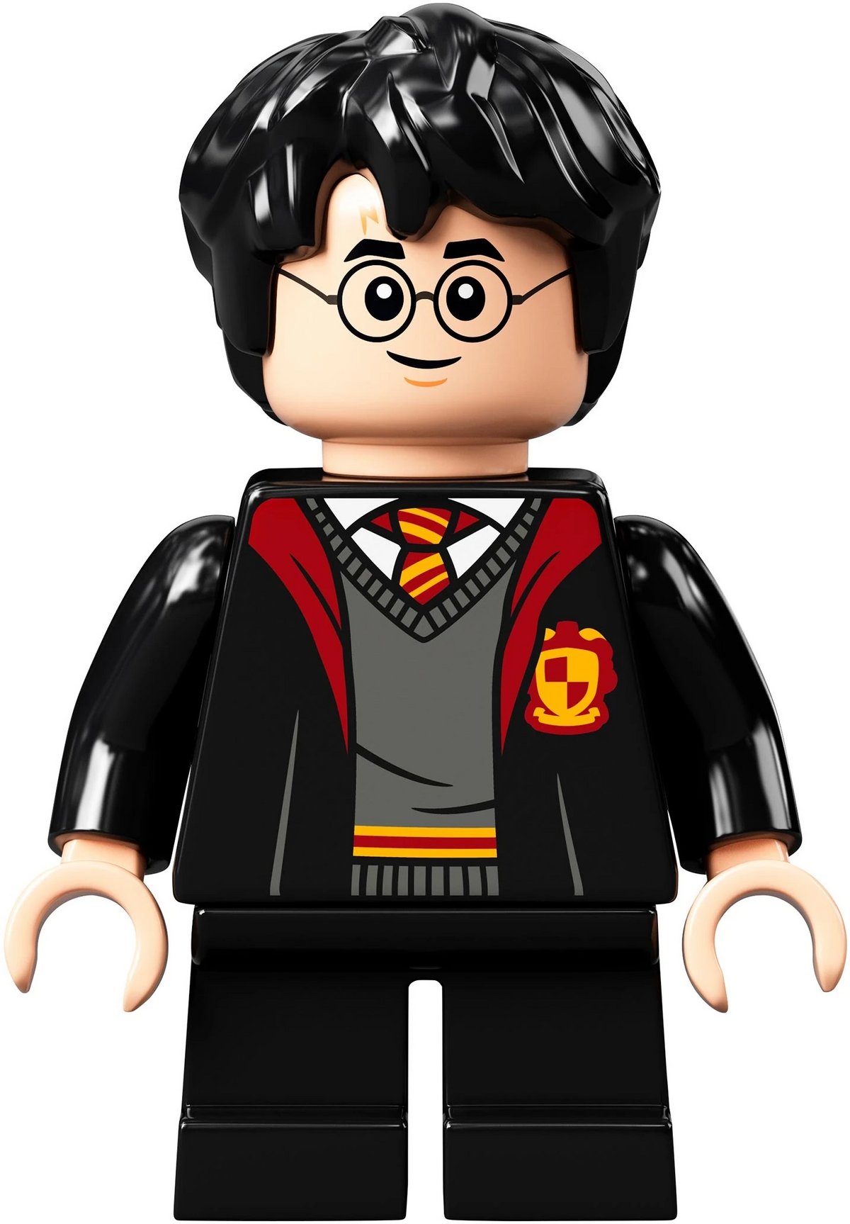  LEGO 2018 Harry Potter Minifigure - Harry Potter (with Owl,  Broom & Wand) 75954 : Toys & Games