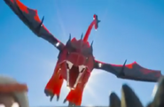 Red dragon as seen in The LEGO Movie