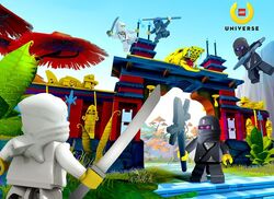  LEGO Universe #55000 Multijugador Masivo Juego en
