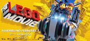 The lego movie banner