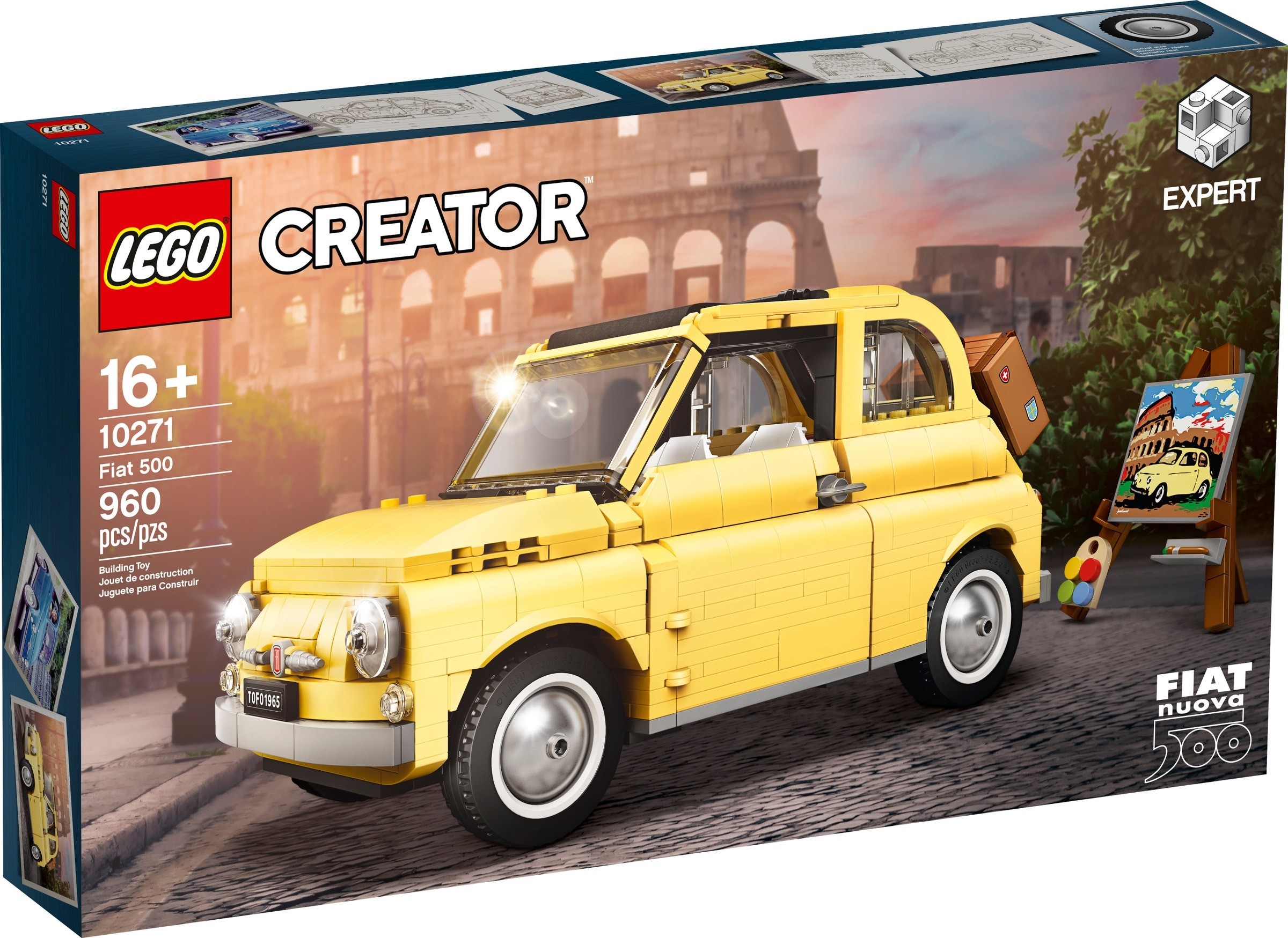 10271 Fiat 500 | Brickipedia | Fandom