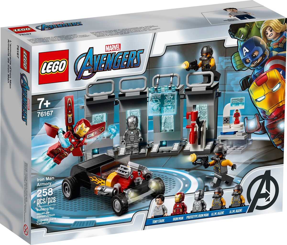 LEGO Marvel Iron Man Armory building set shows you where the superhero  stores his suits » Gadget Flow