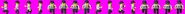 Early development sprites for the Brickster in the Game Boy Advance version of LEGO Island 2.