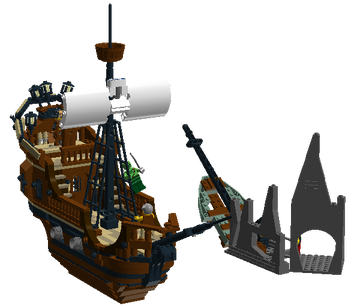 Lego davy jones ship hot sale