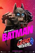 Lego movie two the second part batman poster