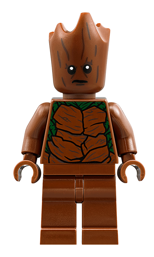 LEGO Marvel Super Heroes - Groot, Teen Groot Minifigure (sh501) Set 76102