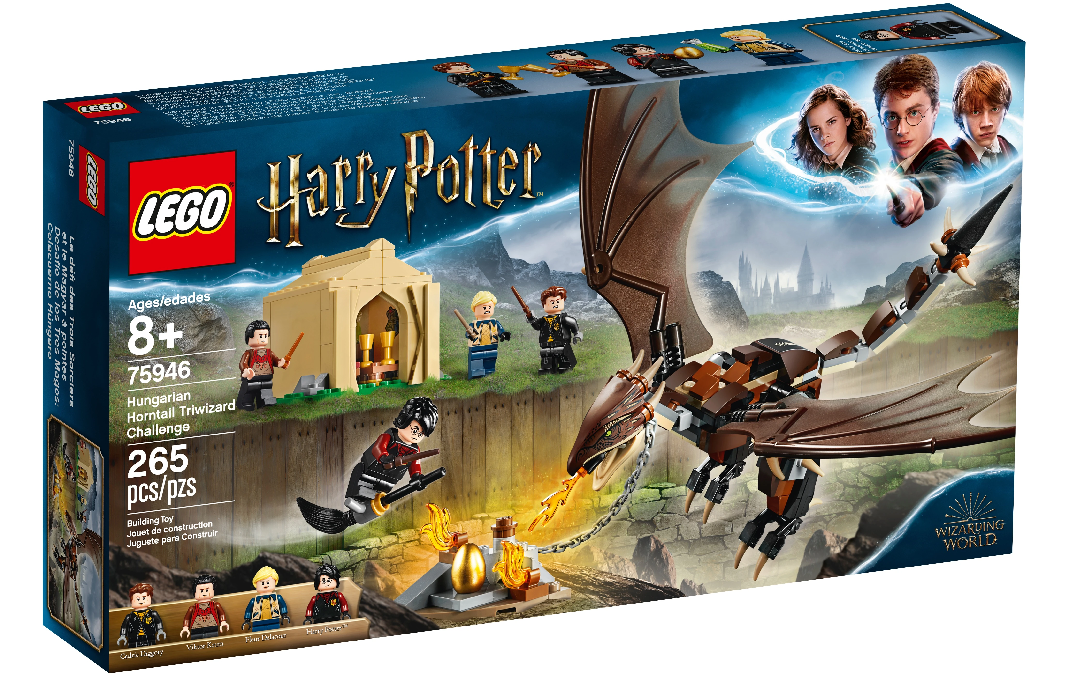 75946 Hungarian Horntail Triwizard Challenge | Brickipedia | Fandom