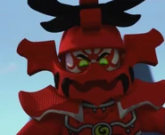 Kozu while chasing the ninja