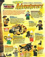 Lego mania magazine jan feb 1998 adventurers bios