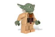 Yoda's arms moved front and back