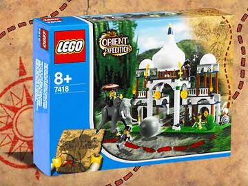 Lego orient expedition 7418 store