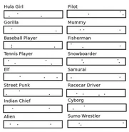 The original bump codes