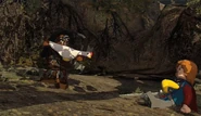 Lurtz shooting Boromir