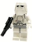 A Snowtrooper with white hands