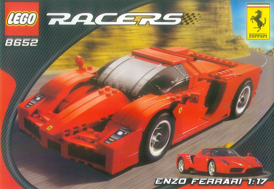 8652 Enzo Ferrari 1:17 | Brickipedia | Fandom