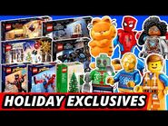 LEGO NEWS! Holiday Exclusives! NEW LEGO Movie! Garfield?! Spider-Man Figures! Wakanda Forever Secret-2