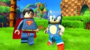 Lego Dimensions Sonic.jpg (125 KB) Sonic in Lego Dimensions with Superman