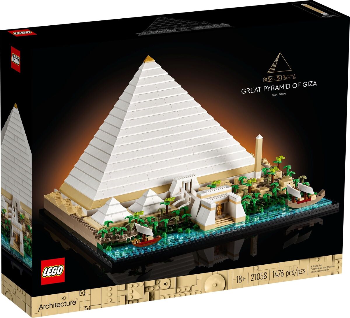 Pyramids Of Giza - 3 Coin Set 1 x 1oz 1 x 2oz 1 x 3oz 3x 200