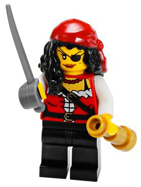 Lego sales female pirate