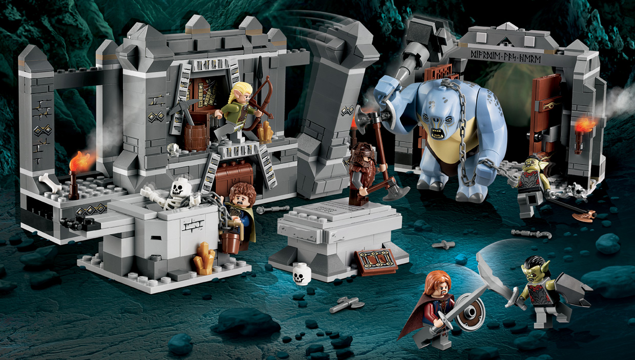 LEGO the Lord of the Ring - 79007 - Jeu de Construction - La Bataille de la  Porte Noire - Le Seigneur des Anneaux : LEGO: : Jeux et Jouets