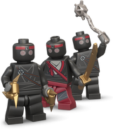 A CGI of two Foot Soldiers and a Foot General