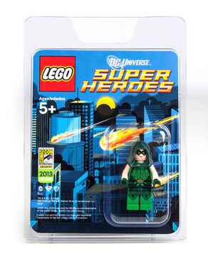 Lego green arrow minifigure hotsell