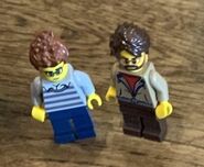 The real Hageman Brothers' exclusive minifigure versions from LEGO