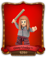 Ginny Weasley (as she appears in the LEGO Harry Potter website)