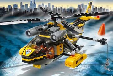 Lego mountain rescue helicopter sales