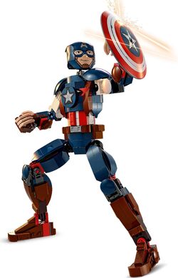 LEGO Super Heroes Marvel Black Widow and Captain America Touring 76260 Toy  Blocks, Present, American Comics, Superhero, Boys, 6 Years Old and Up