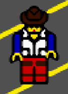 Nancy Nubbins in the Game Boy Color version of LEGO Island 2