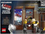 5002891 The LEGO Movie Mini Poster Sticker