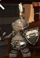 The Knight in LEGO Minifigures MMO