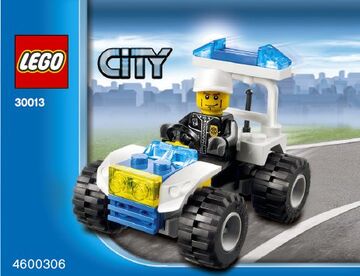 Lego city quad bike top