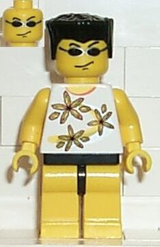 Snap on lego man clearance