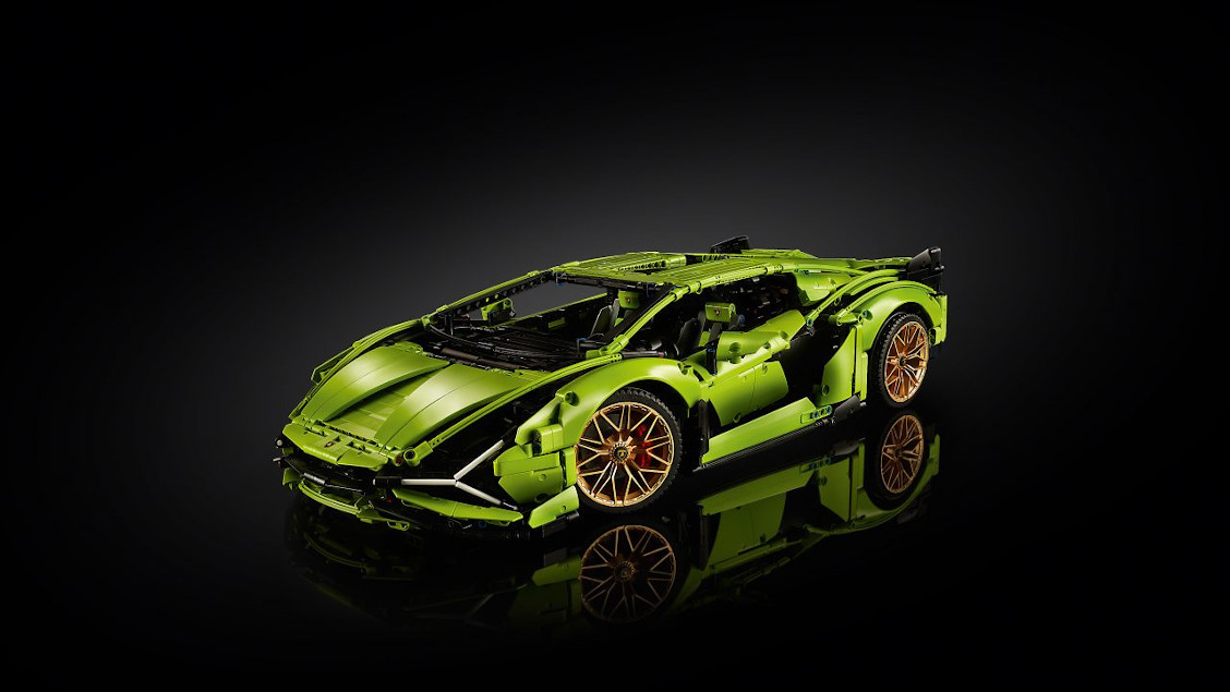 Lamborghini SIAN FKP 37, Voiture Téléguidée, Échelle 1/14 sous Licence —
