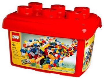 Lego box red hot sale