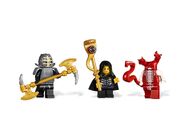 The included minifigures