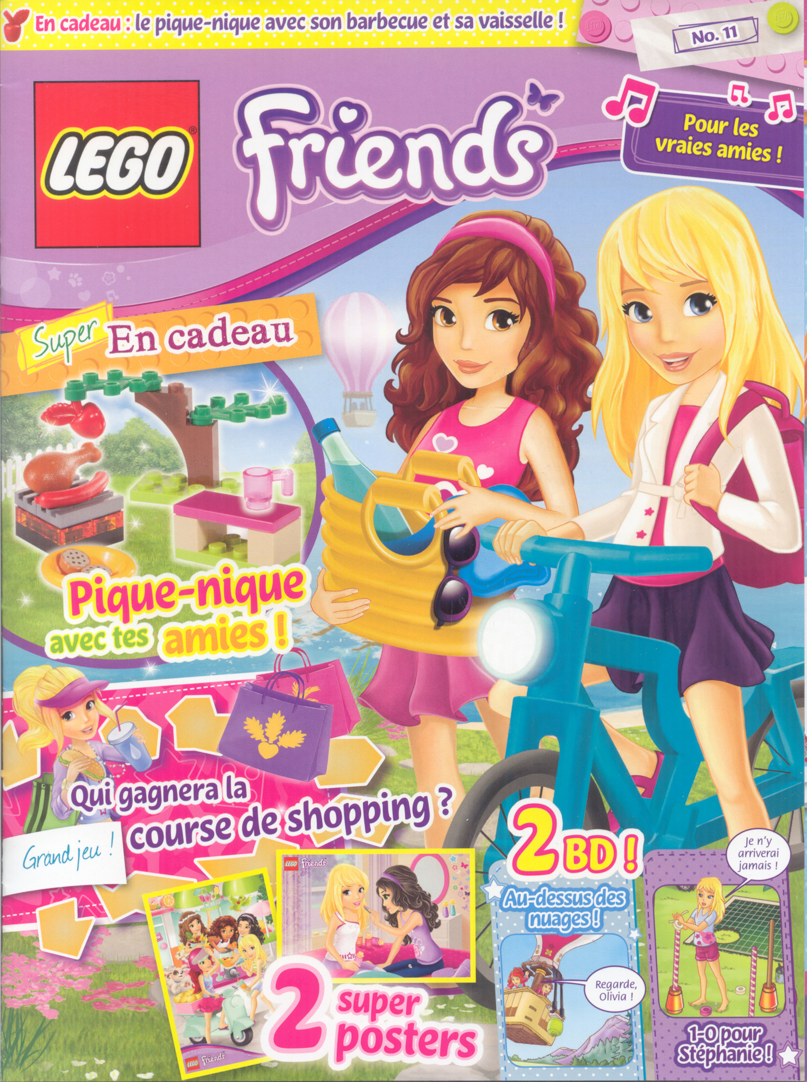 Lego friends 41665 le cube chat de stéphanie jouet sur le theme des chats  incluant une figurine stéphanie décoration chambre - La Poste