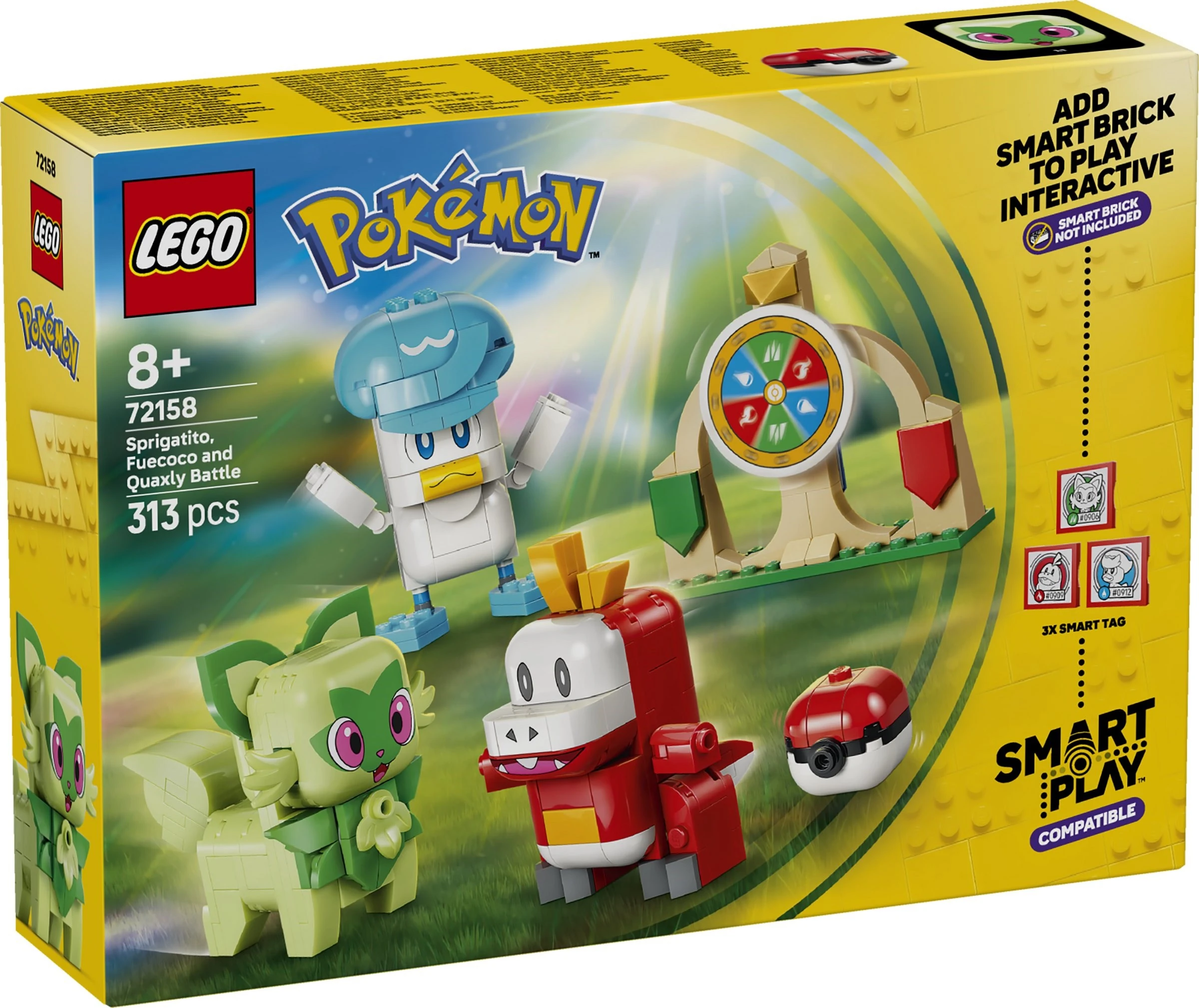72158 Sprigatito, Fuecoco and Quaxly Battle | Brickipedia | Fandom
