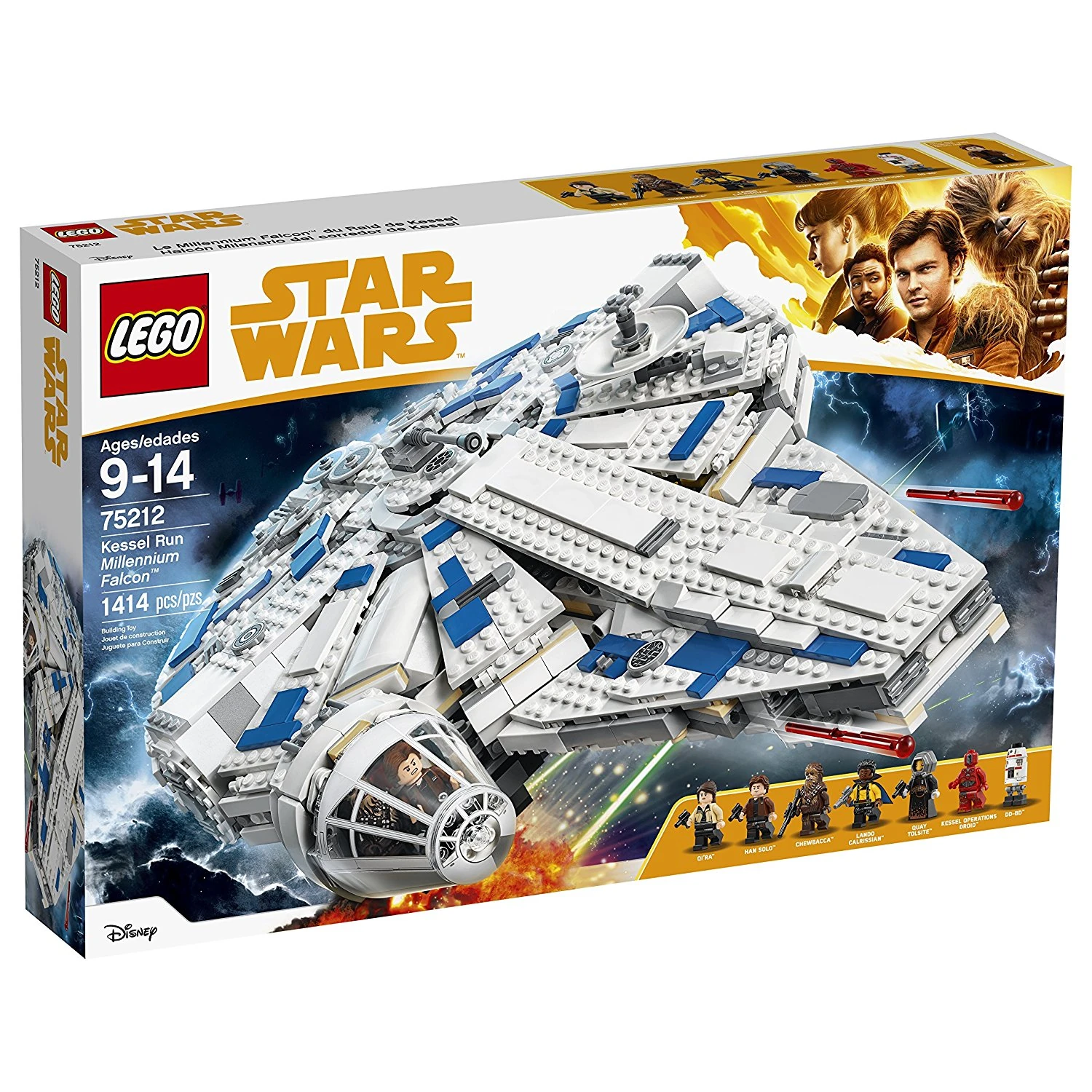 75212 Kessel Run Millennium Falcon 
