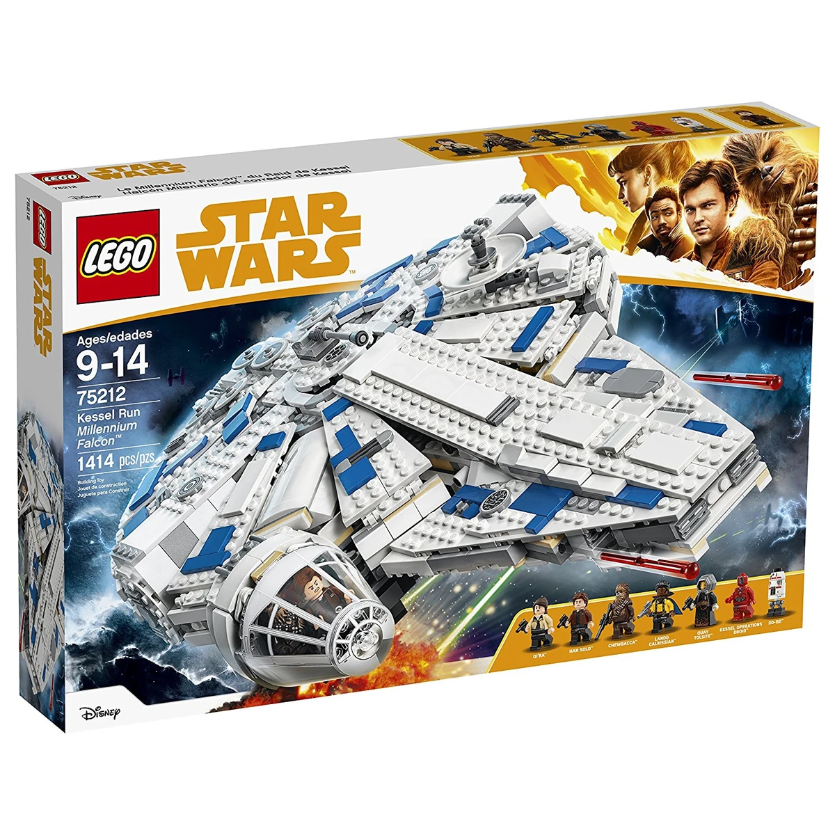 75212 Kessel Run Millennium Falcon | Brickipedia | Fandom