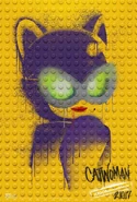 Catwoman graffiti character poster