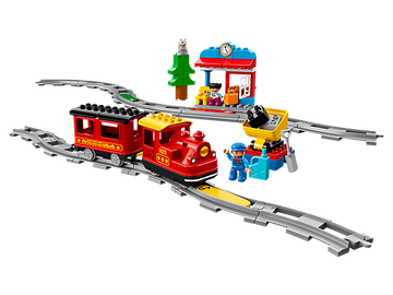 Train rouge - Ensemble De Train Avec Locomotive À Piles, Moteur